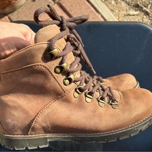 Birkenstock Jackson Brown Nubuck Leather Boots Women’s EU 37 E Hiking Outdoor